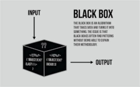 The “black box” metaphor in machine learning .